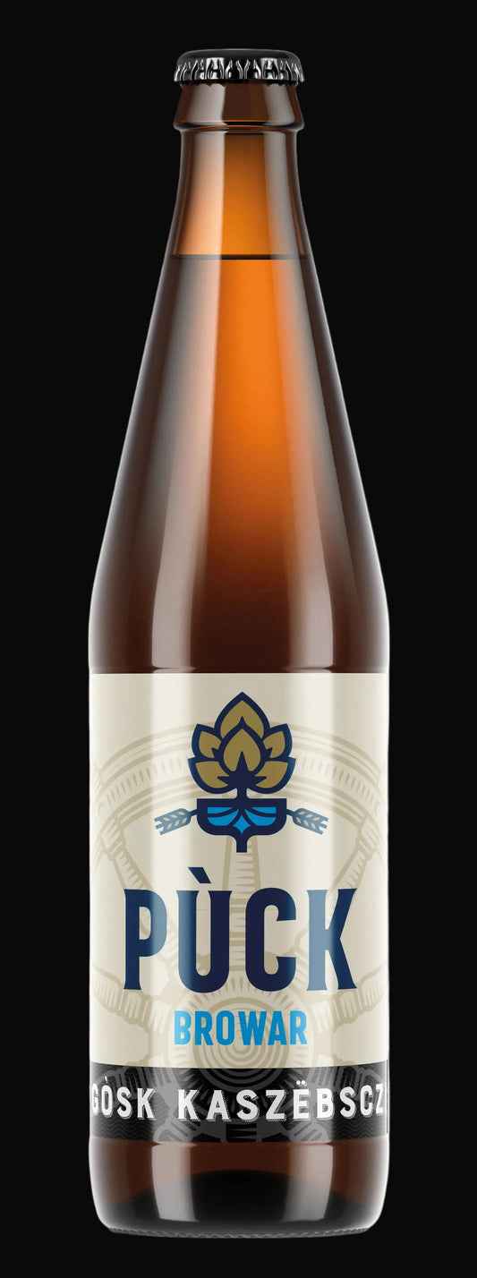 Dedykowana butelka 500ml piwa Gòsk Kaszëbsczi Russian Imperial Stout 10,5% Browar Pùck - zdjęcie produktowe